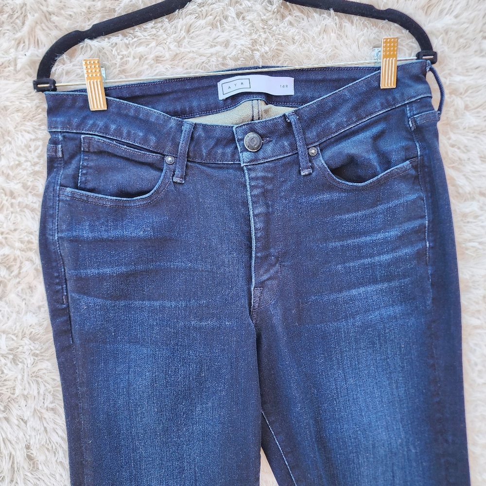 AYR The One Love Jac's Jean Dark Wash High Rise Skinny Jeans - Picture 2 of 5